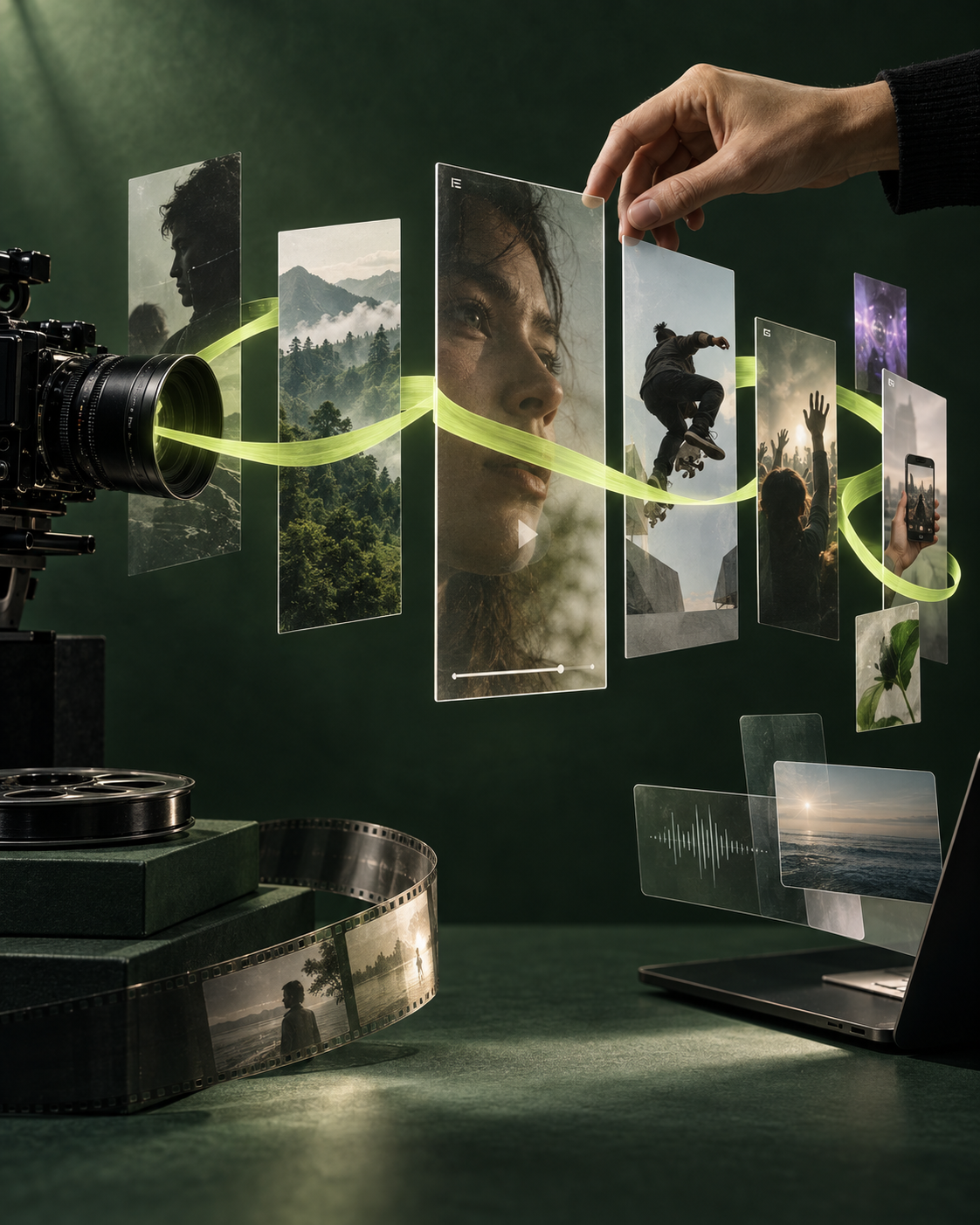 Video, content and digital communication frames connected by one clear strategic direction.